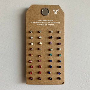American Eagle 18 Stud Earring Set